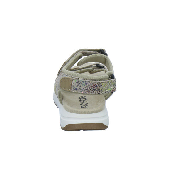 Rohde Sandaletten Damen Beige-kombi
