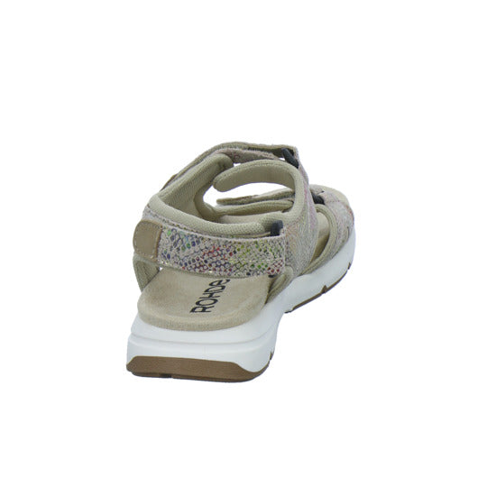 Rohde Sandaletten Damen Beige-kombi