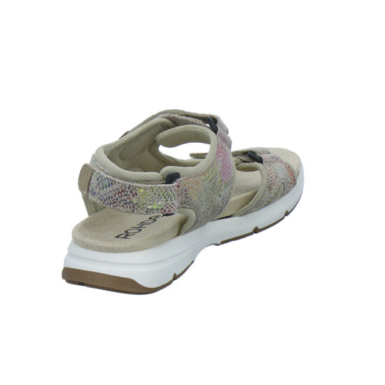 Rohde Sandaletten Damen Beige-kombi