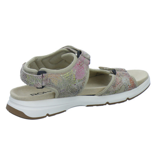 Rohde Sandaletten Damen Beige-kombi