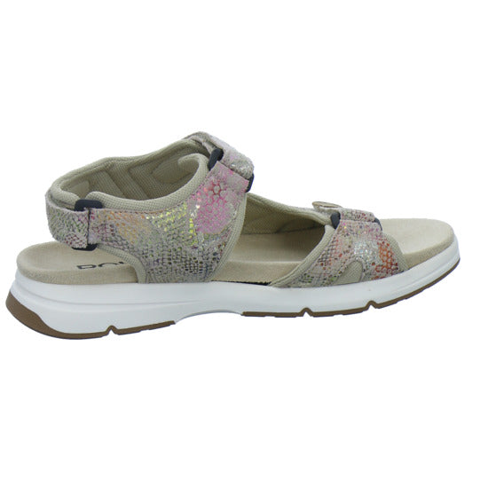 Rohde Sandaletten Damen Beige-kombi