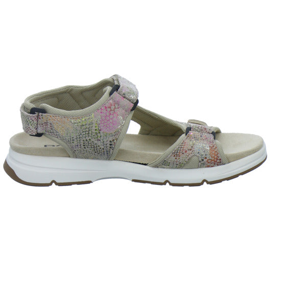 Rohde Sandaletten Damen Beige-kombi