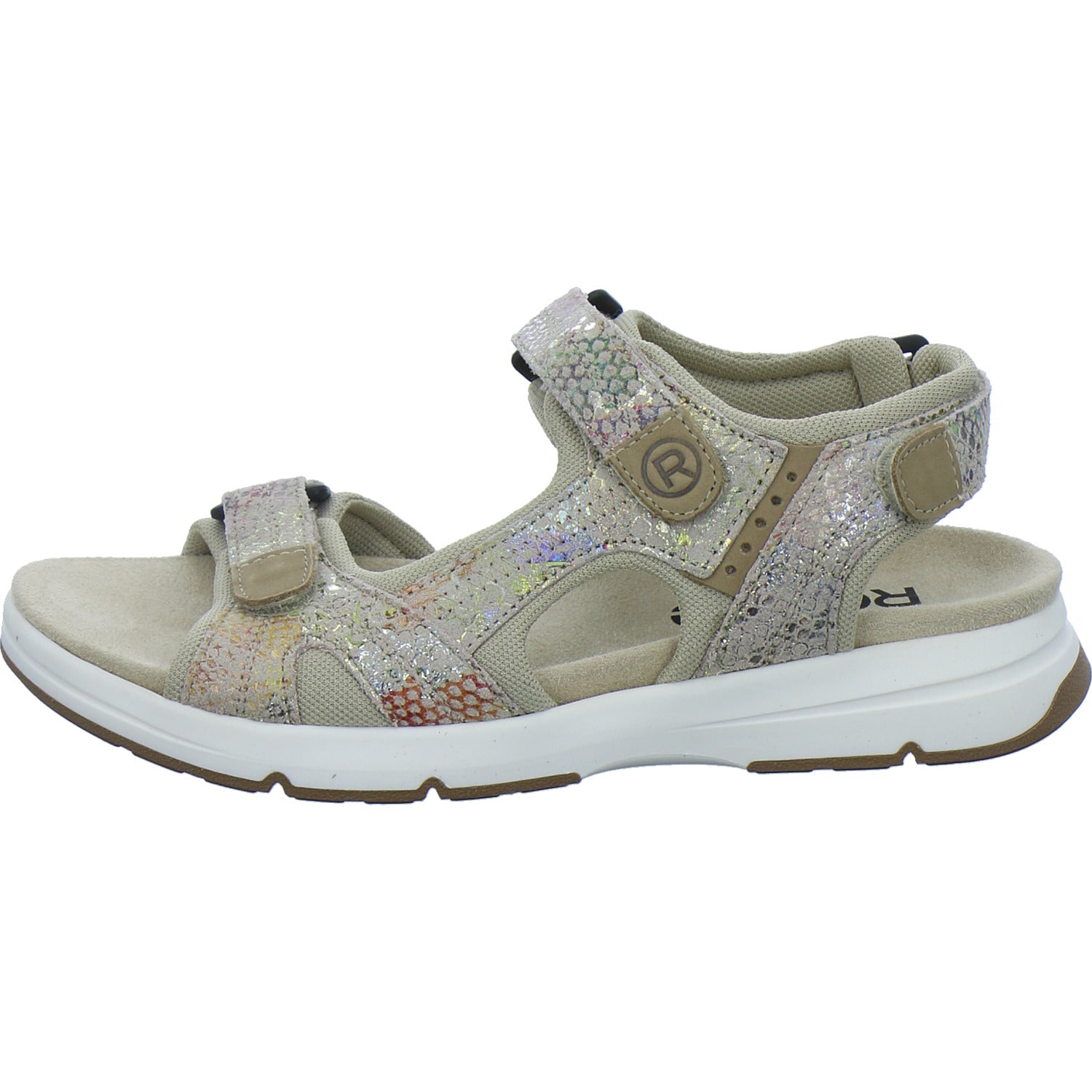 Rohde Sandaletten Damen Beige-kombi