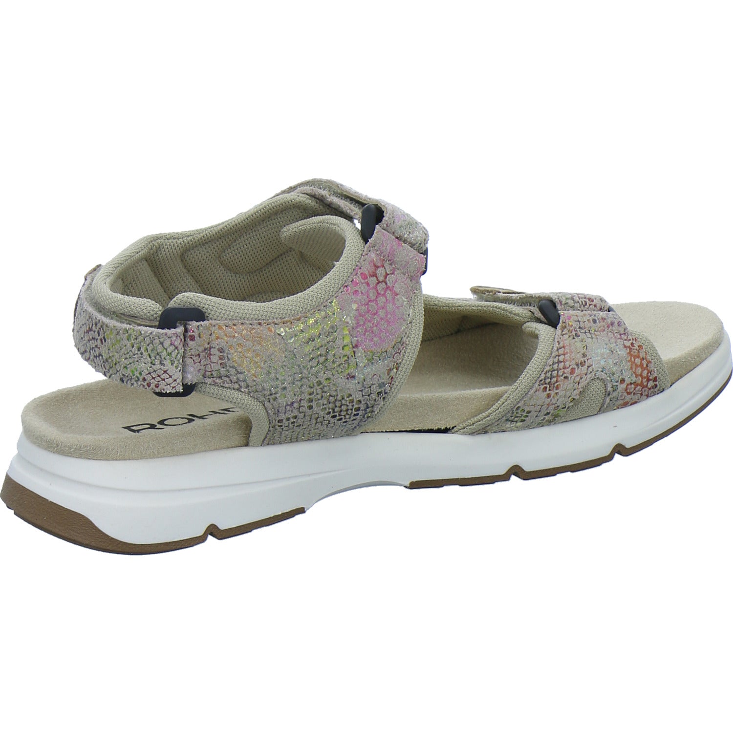 Rohde Sandaletten Damen Beige-kombi