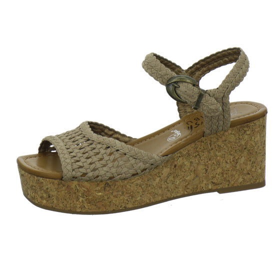 Blowfish Aric Sandaletten taupe - 360° Ansicht