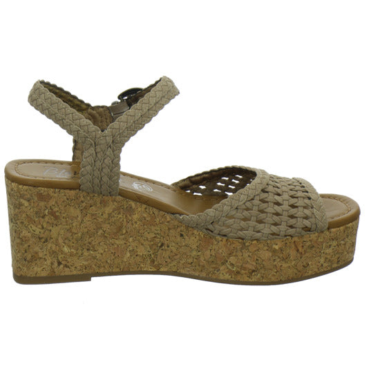 Blowfish Aric Sandaletten taupe - 360° Ansicht