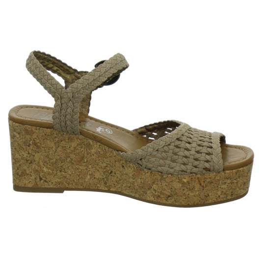 Blowfish Aric Sandaletten taupe - 360° Ansicht