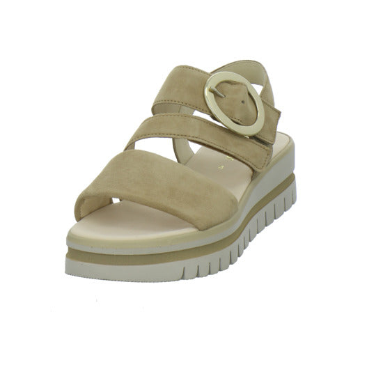 Gabor Sandaletten Beige - 360° Ansicht