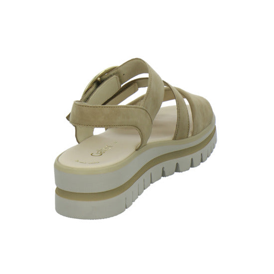 Gabor Sandaletten Beige - 360° Ansicht