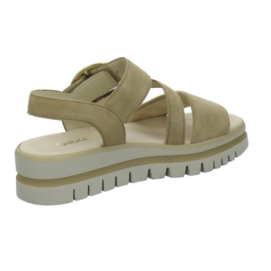 Gabor Sandaletten Beige - 360° Ansicht