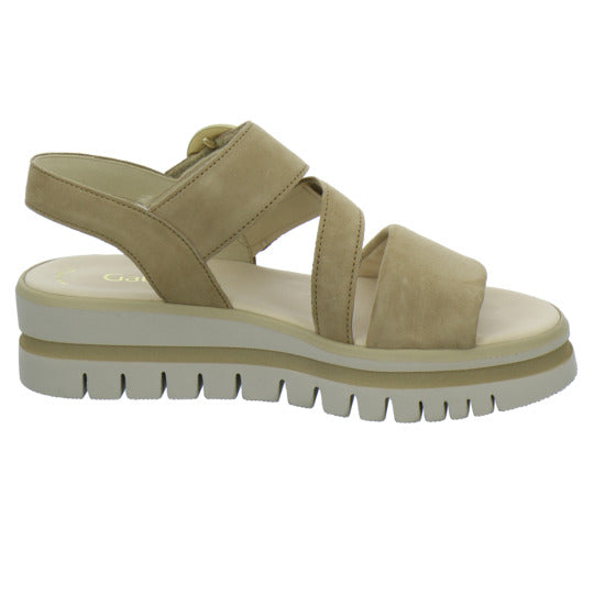 Gabor Sandaletten Beige - 360° Ansicht