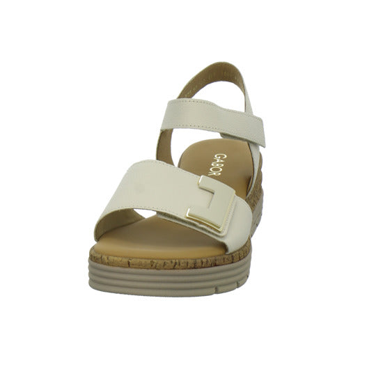 Gabor Comfort Sandaletten Damen Beige-kombi