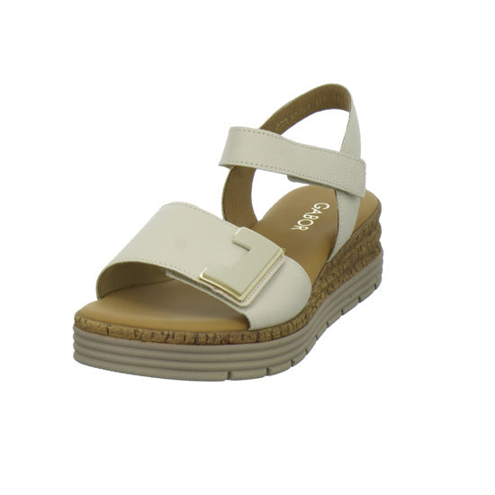 Gabor Comfort Sandaletten Damen Beige-kombi