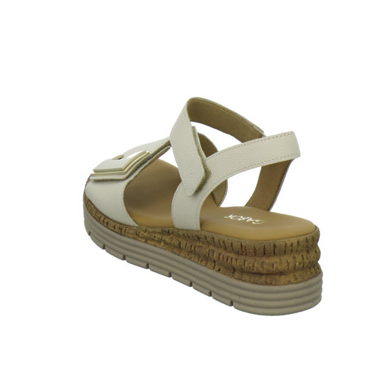 Gabor Comfort Sandaletten Damen Beige-kombi