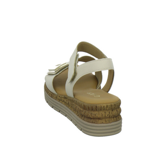 Gabor Comfort Sandaletten Damen Beige-kombi