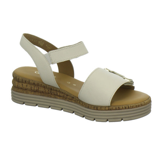Gabor Comfort Sandaletten Damen Beige-kombi