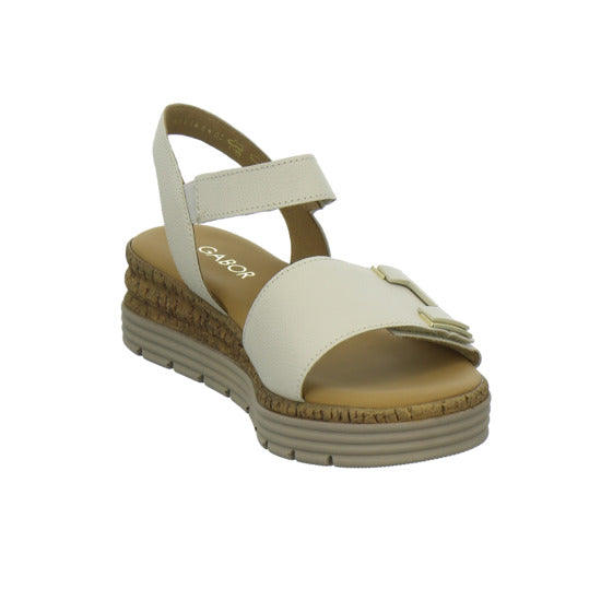 Gabor Comfort Sandaletten Damen Beige-kombi