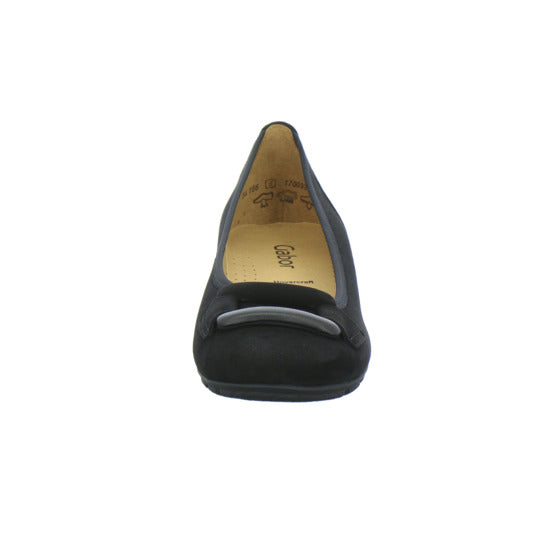 Gabor Ballerina u. Pumps Schwarz - 360° Ansicht