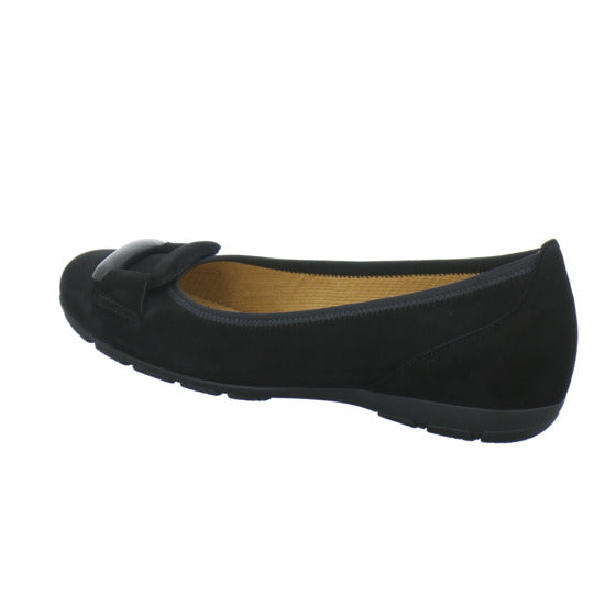 Gabor Ballerina u. Pumps Schwarz - 360° Ansicht