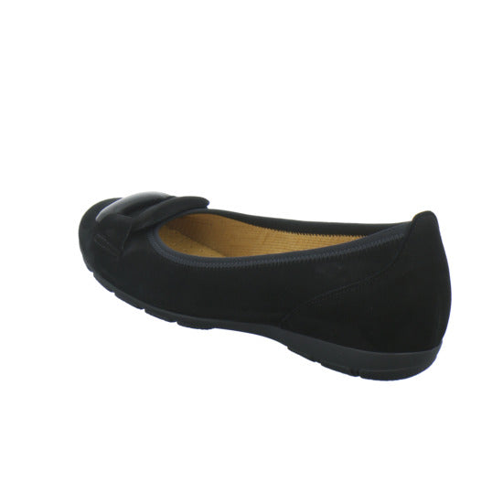 Gabor Ballerina u. Pumps Schwarz - 360° Ansicht