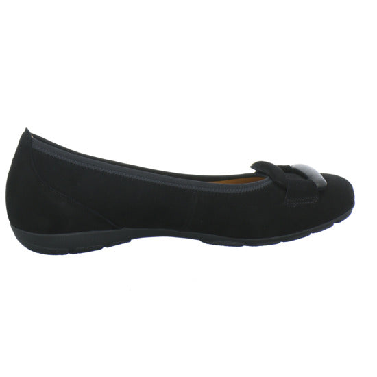 Gabor Ballerina u. Pumps Schwarz - 360° Ansicht