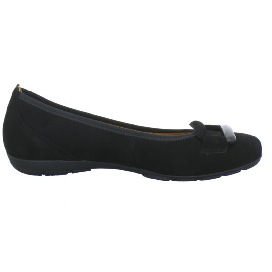 Gabor Ballerina u. Pumps Schwarz - 360° Ansicht
