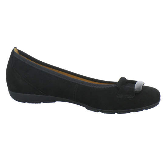 Gabor Ballerina u. Pumps Schwarz - 360° Ansicht