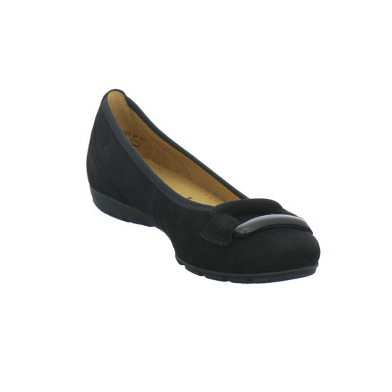 Gabor Ballerina u. Pumps Schwarz - 360° Ansicht