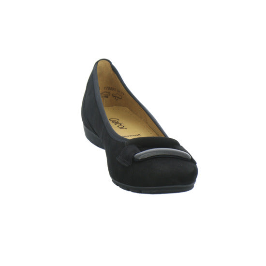 Gabor Ballerina u. Pumps Schwarz - 360° Ansicht