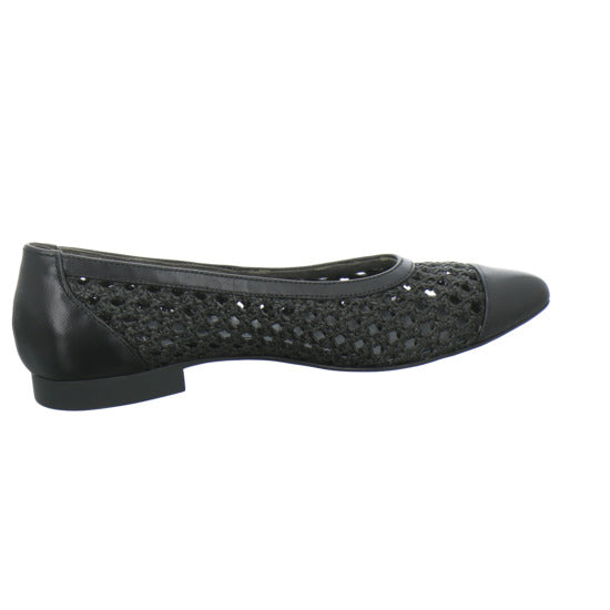 Paul Green Ballerina u. Pumps Schwarz - 360° Ansicht