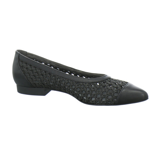 Paul Green Ballerina u. Pumps Schwarz - 360° Ansicht