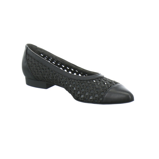 Paul Green Ballerina u. Pumps Schwarz - 360° Ansicht