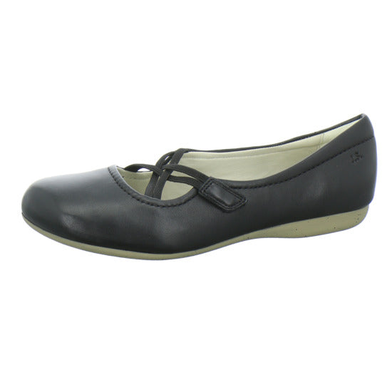 Josef Seibel Fiona 39 Ballerina u. Pumps Schwarz - 360° Ansicht