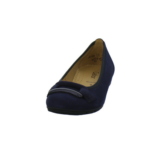 Gabor Ballerina u. Pumps Dunkelblau - 360° Ansicht