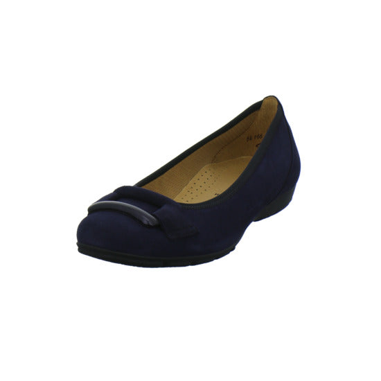 Gabor Ballerina u. Pumps Dunkelblau - 360° Ansicht