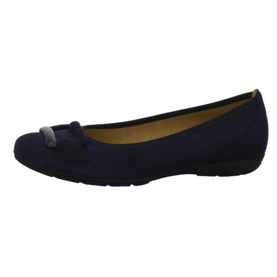 Gabor Ballerina u. Pumps Dunkelblau - 360° Ansicht
