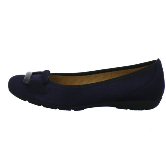 Gabor Ballerina u. Pumps Dunkelblau - 360° Ansicht