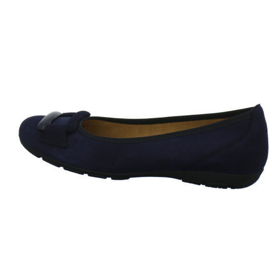Gabor Ballerina u. Pumps Dunkelblau - 360° Ansicht