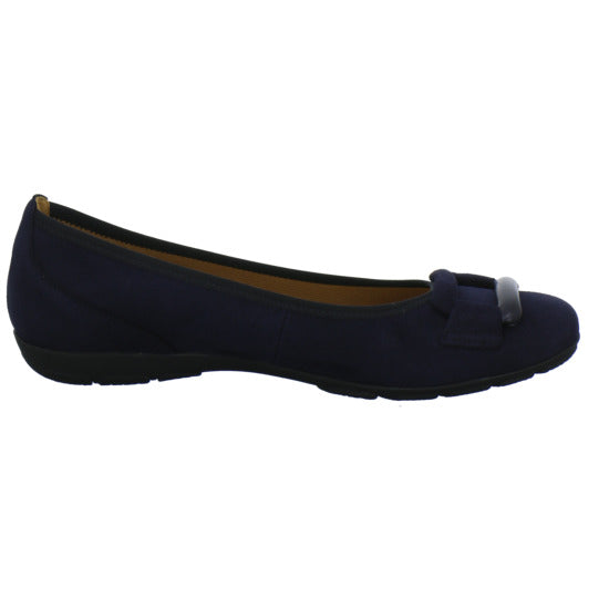 Gabor Ballerina u. Pumps Dunkelblau - 360° Ansicht