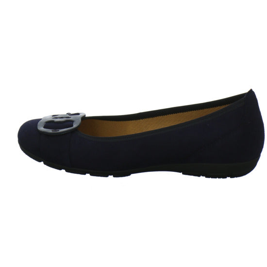 Gabor Ballerina u. Pumps Dunkelblau - 360° Ansicht