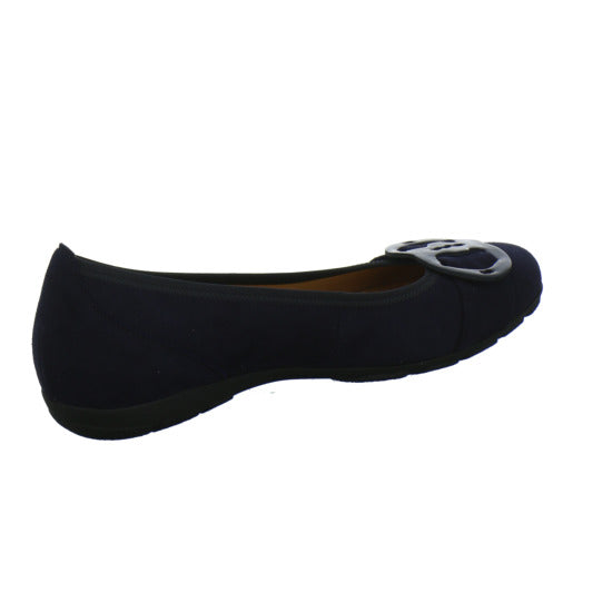 Gabor Ballerina u. Pumps Dunkelblau - 360° Ansicht