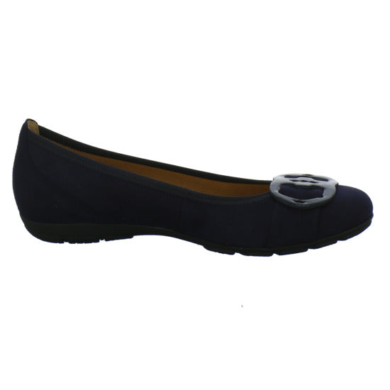 Gabor Ballerina u. Pumps Dunkelblau - 360° Ansicht