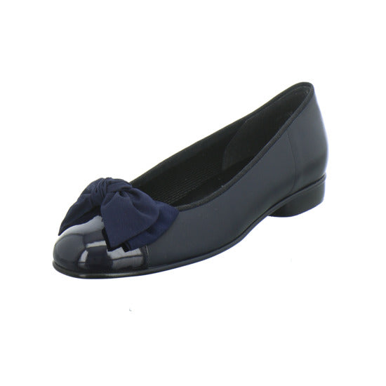 Gabor Ballerina u. Pumps Dunkelblau - 360° Ansicht