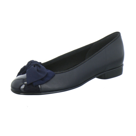 Gabor Ballerina u. Pumps Dunkelblau - 360° Ansicht