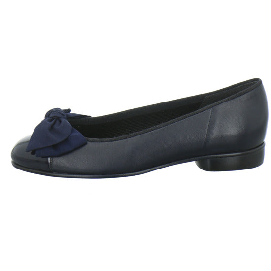 Gabor Ballerina u. Pumps Dunkelblau - 360° Ansicht