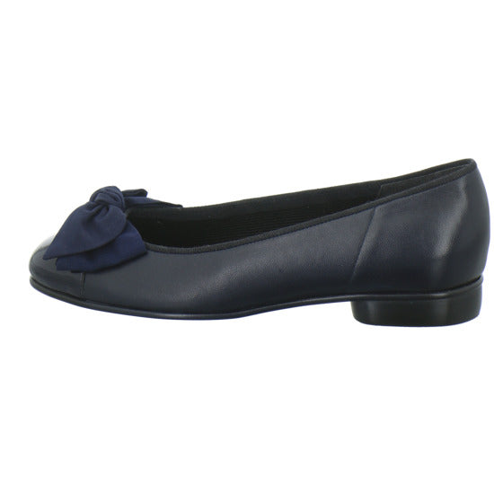 Gabor Ballerina u. Pumps Dunkelblau - 360° Ansicht