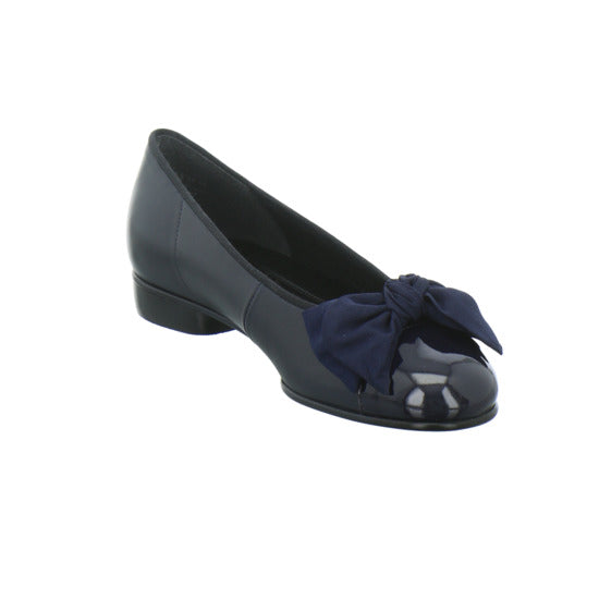 Gabor Ballerina u. Pumps Dunkelblau - 360° Ansicht