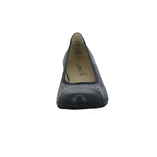Caprice Ballerina u. Pumps Dunkelblau - 360° Ansicht
