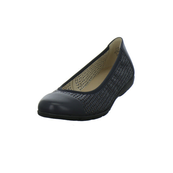 Caprice Ballerina u. Pumps Dunkelblau - 360° Ansicht