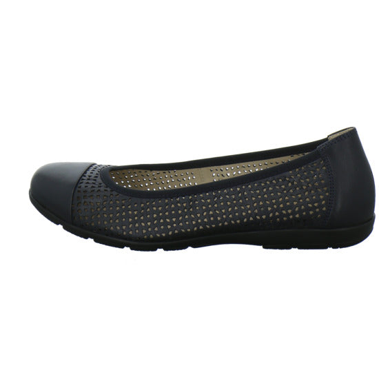 Caprice Ballerina u. Pumps Dunkelblau - 360° Ansicht